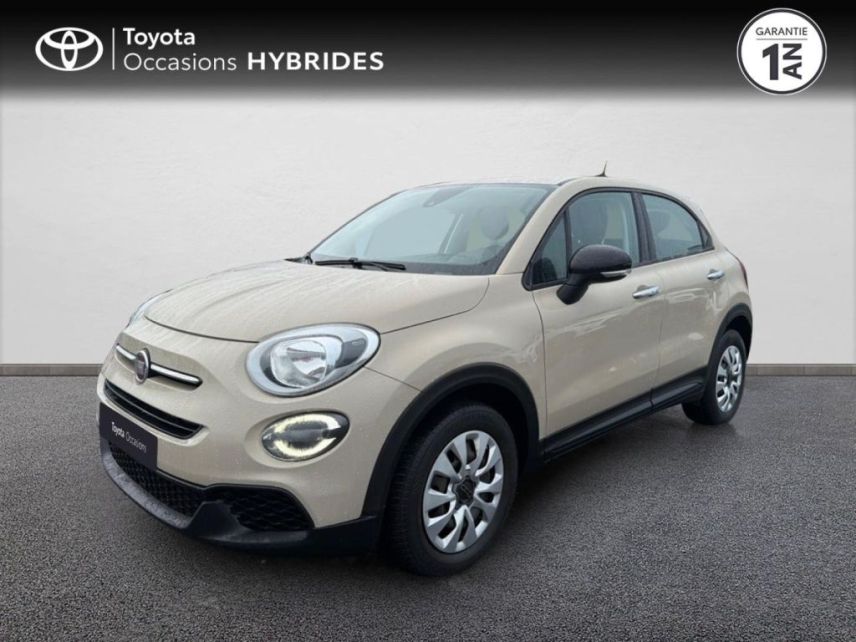 50000 : Hyundai Saint-Lô - GCA - FIAT 500X - 500X - Beige Cappuccino pastel - Traction - Essence