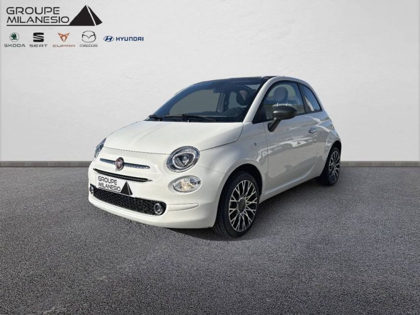 13290 : Hyundai Aix en Provence - Cap Milanesio - FIAT 500C  - 500 II - Blanc - Boîte manuelle - Essence sans plomb