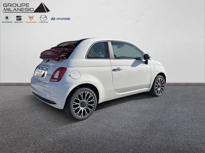 13290 : Hyundai Aix en Provence - Cap Milanesio - FIAT 500C  - 500 II - Blanc - Boîte manuelle - Essence sans plomb