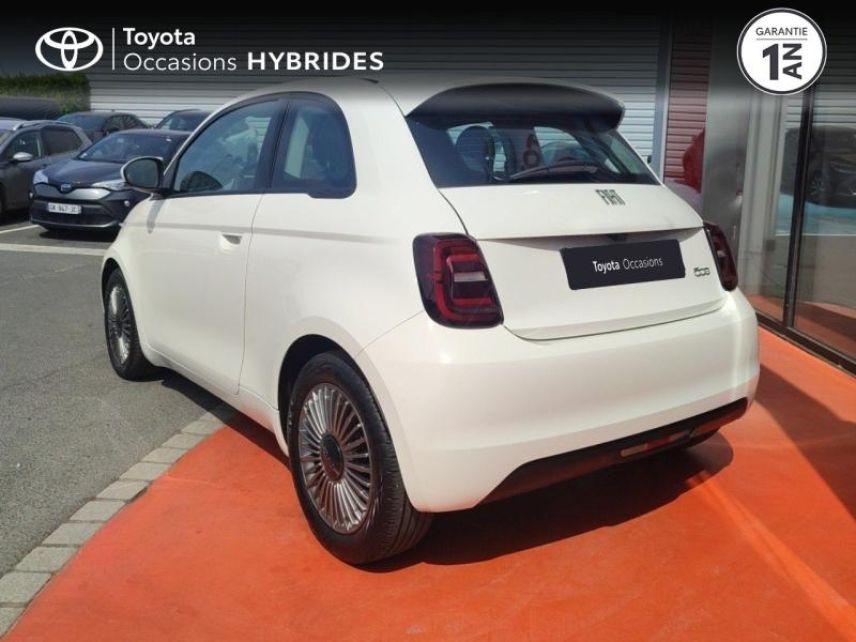 50000 : Hyundai Saint-Lô - GCA - FIAT 500 - 500 - Blanche - Traction - Electrique