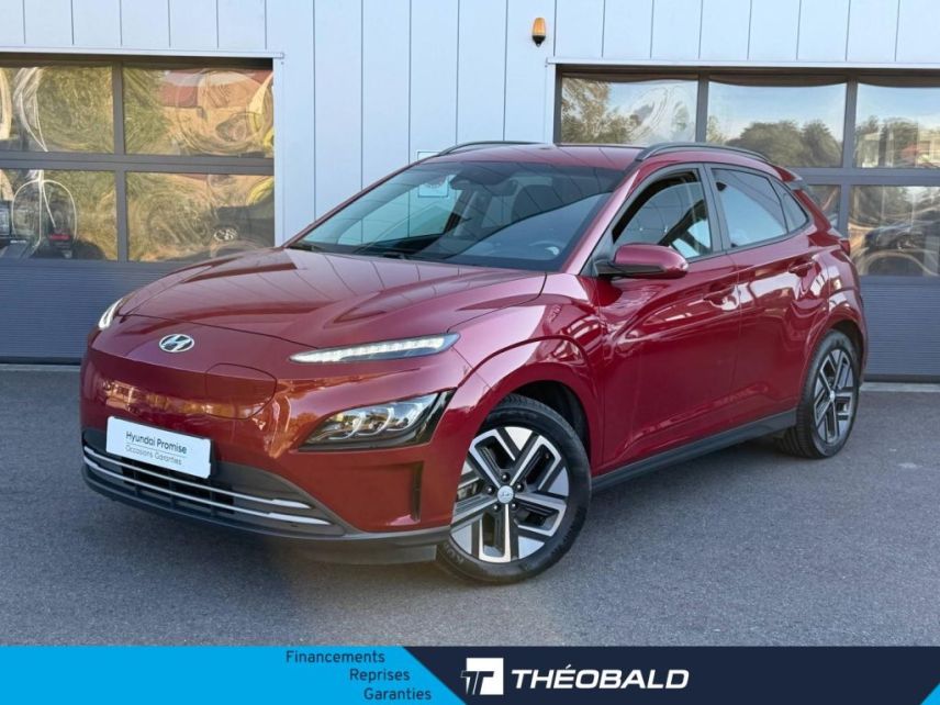 57685 : Hyundai Metz - Theobald Automobiles - HYUNDAI Kona - Kona - Sunset Red Métal - Traction - Electrique