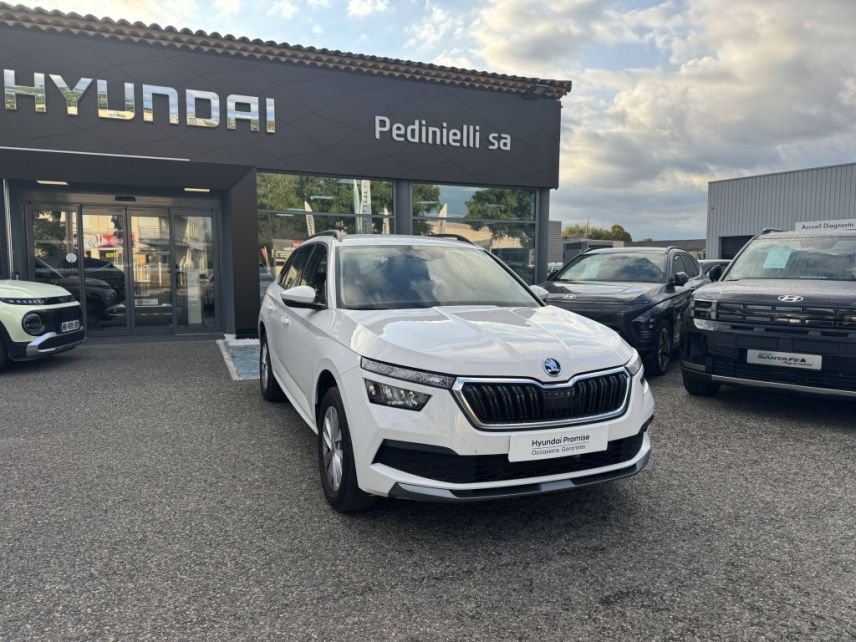 84120 : Hyundai PERTUIS - SA PEDINIELLI - SKODA KAMIQ Ambition - KAMIQ - Blanc - Boîte manuelle - Essence sans plomb