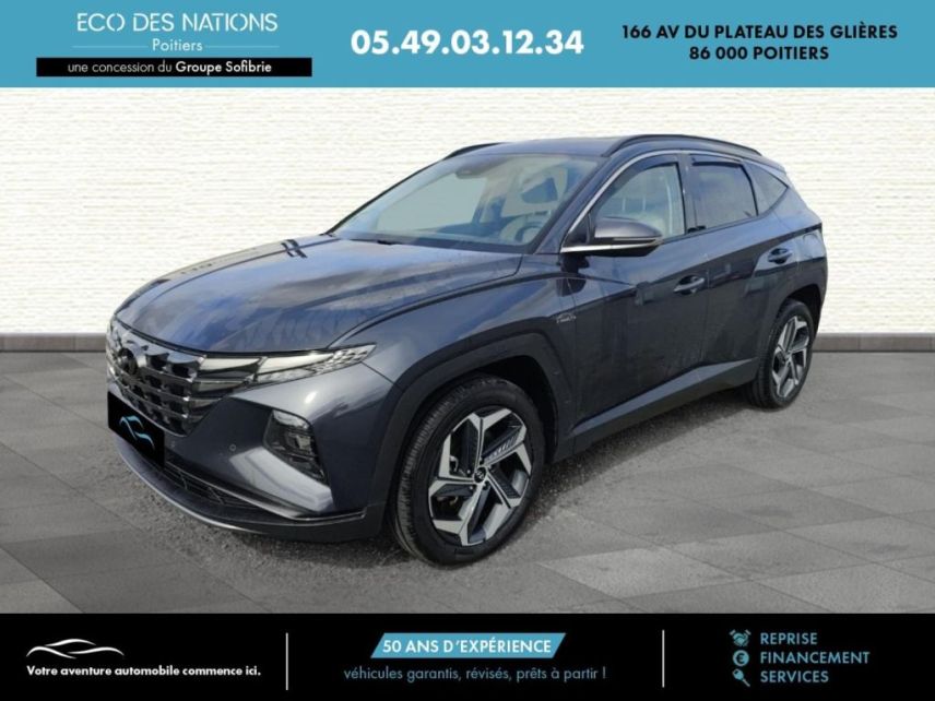 86000 : Hyundai Poitiers - Eco des Nations - HYUNDAI Tucson - Tucson - Gris clair - Transmission intégrale - Hybride rechargeable : Essence/Electrique