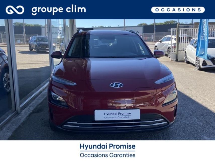 87280 : Hyundai - Groupe Clim - Limoges - HYUNDAI Kona - Kona - Sunset Red Métal - Traction - Electrique