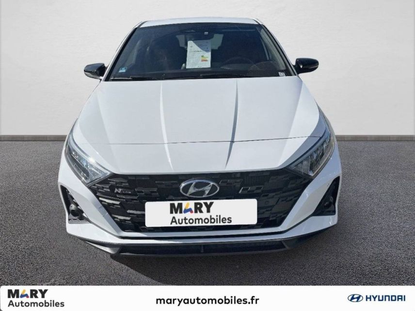 80100 : Hyundai Abbeville - Mary Automobiles - HYUNDAI i20 N Line Michel Vaillant - i20 III - ATLAS WHITE - Boîte manuelle - Essence sans plomb