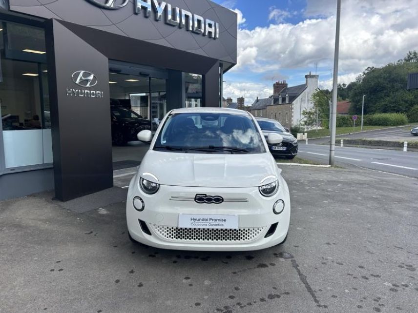 50300 : Hyundai Avranches - GCA - FIAT 500 - 500 - Blanc - Traction - Electrique