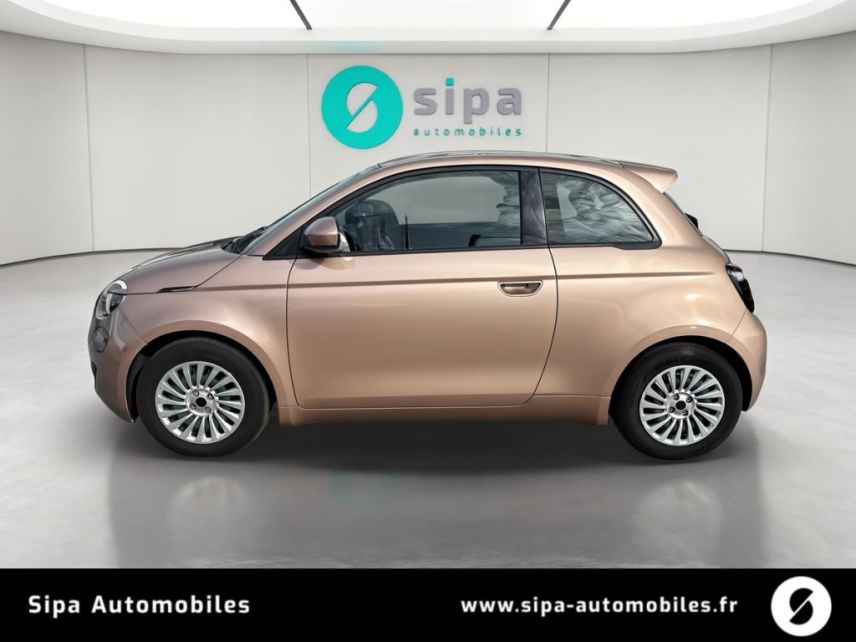 33140 : Hyundai - Sipa Automobiles – Bordeaux Sud - Villenave d’Ornon - FIAT 500e BERLINE Nouvelle 500 - 500 III ELECTRIQUE - Rose Gold - Automate à fonct. Continu - Courant électrique