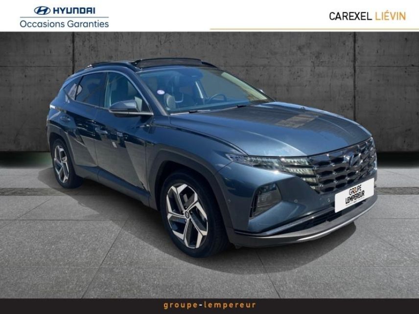 62800 : Hyundai Lens - Groupe Lempereur - HYUNDAI Tucson - Tucson - Teal Blue Métal - Traction - Hybride : Essence/Electrique