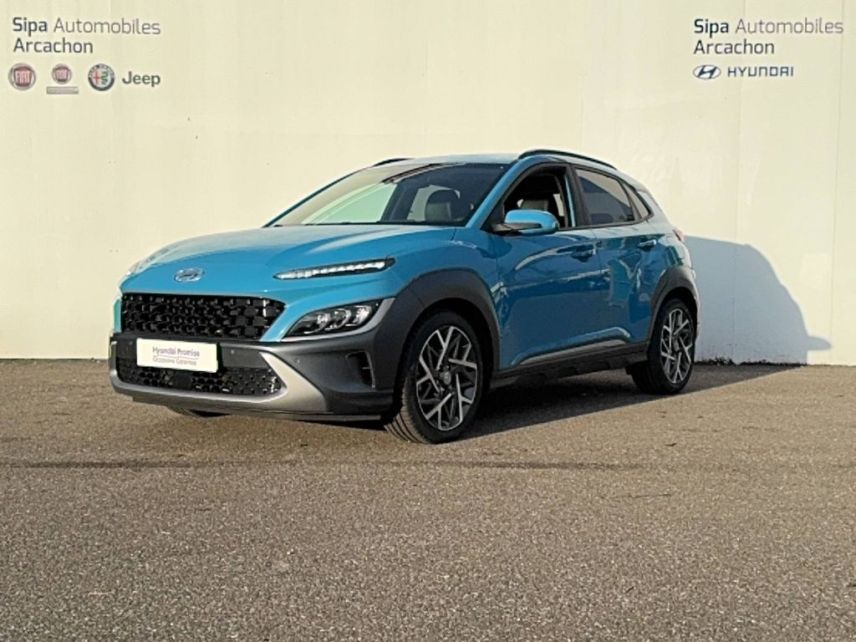 33260 : Hyundai Arcachon - Sipa Automobiles - HYUNDAI KONA HYBRID Executive - KONA - BLEU CLAIR - Automate sequentiel - Essence / Courant électrique