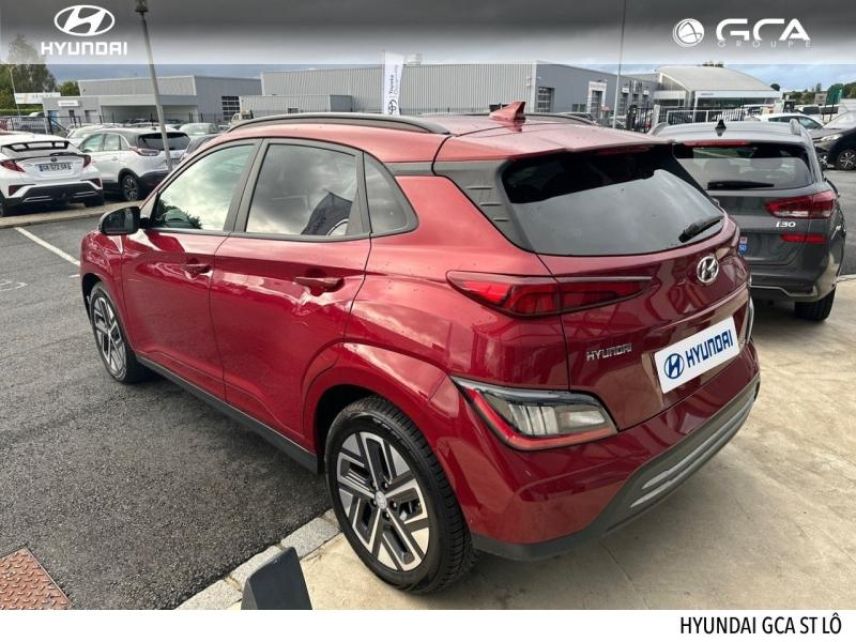 50000 : Hyundai Saint-Lô - GCA - HYUNDAI Kona - Kona - Sunset Red Métal - Traction - Electrique