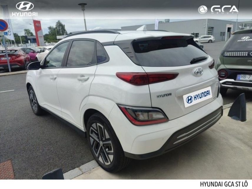 50000 : Hyundai Saint-Lô - GCA - HYUNDAI Kona - Kona - Serenity White Métal - Traction - Electrique