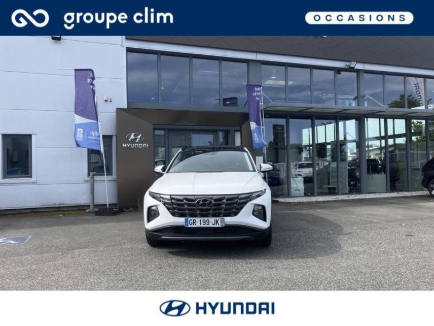 65000 : Hyundai Tarbes i-AUTO - HYUNDAI Tucson - Tucson - Serenity White Métal - Traction - Diesel/Micro-Hybride