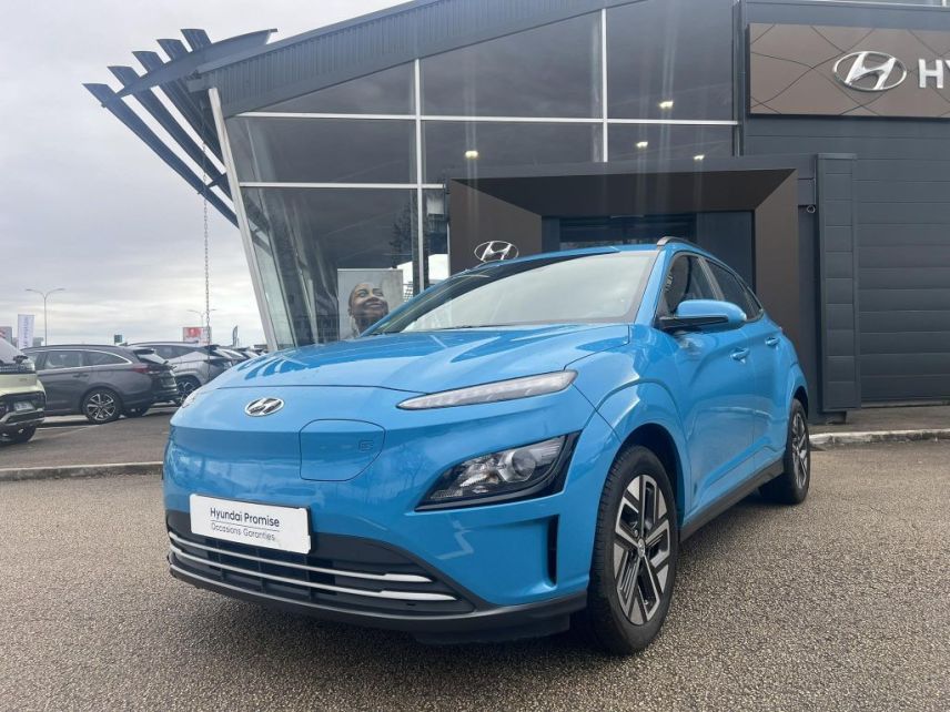 21300 : Hyundai Dijon - Privilège Automobiles - HYUNDAI KONA ELECTRIC Intuitive - KONA ELECTRIC (12/2020-08/2023) - Bleu - Automate à fonct. Continu - Courant électrique
