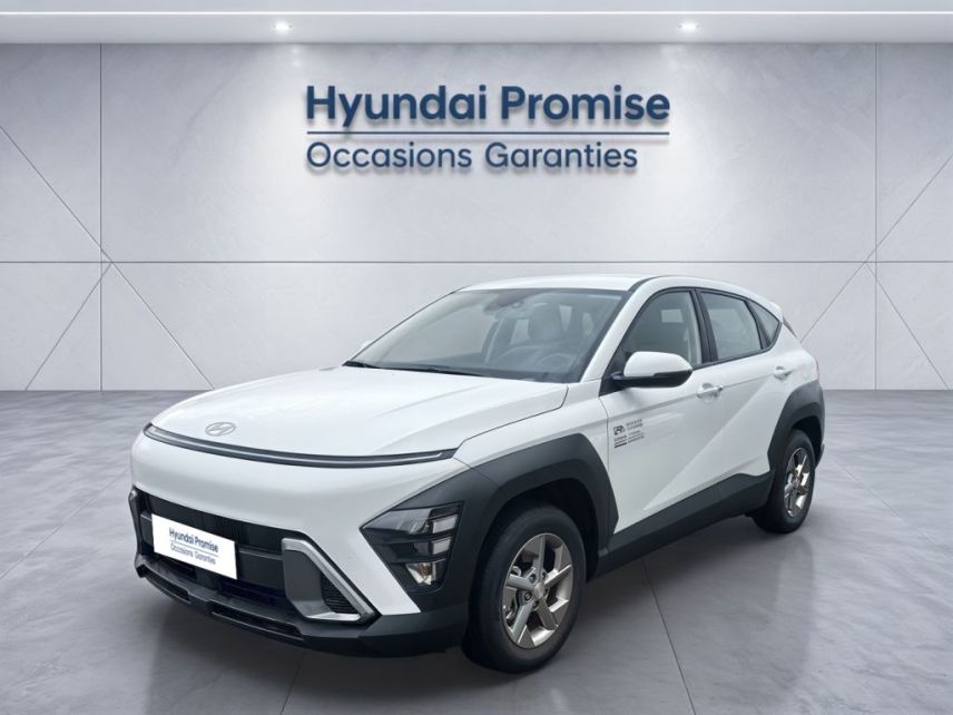 85000 : Hyundai MoceanRent | La Roche-sur-Yon - Océane Auto - HYUNDAI KONA Intuitive - KONA II - Blanc - Automate sequentiel - Essence / Courant électrique