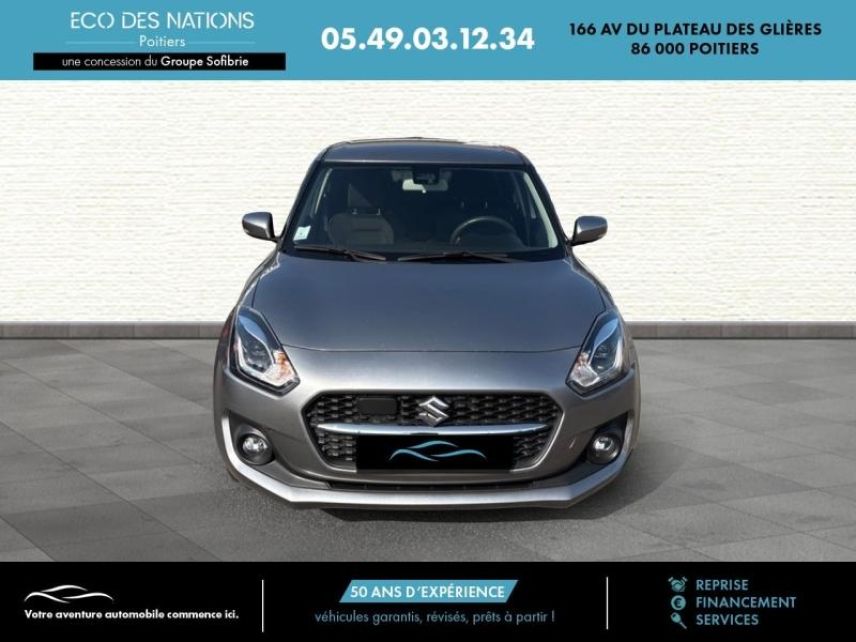 86000 : Hyundai Poitiers - Eco des Nations - SUZUKI Swift - Swift - Premium Silver métallisé - Traction - Essence/Micro-Hybride