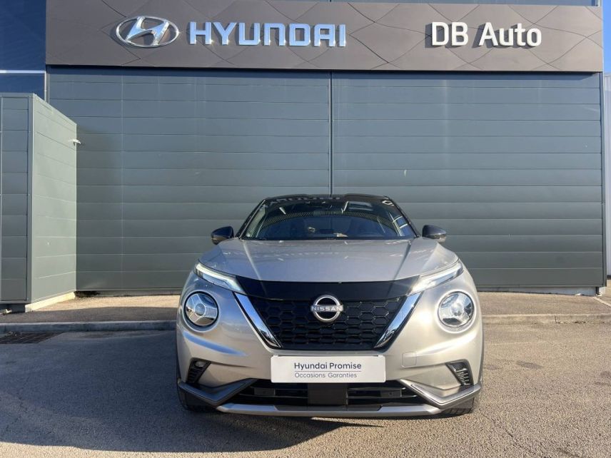 21300 : Hyundai Dijon - Privilège Automobiles - NISSAN JUKE 2023 N-Design - JUKE 2023 (10/2022-02/2024) - Gris - Boîte hybride multimode - Essence / Courant électrique