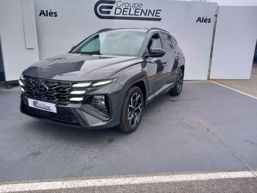 30100 : Hyundai Alès - Auto Hall - HYUNDAI TUCSON N Line Creative - TUCSON IV - Gris - Boîte automatique - Essence / Courant électrique