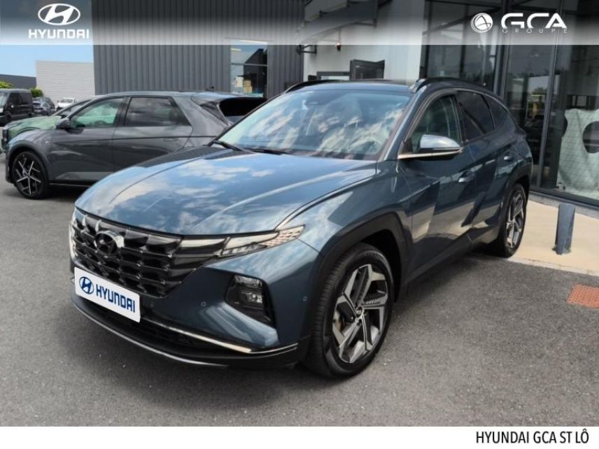50000 : Hyundai Saint-Lô - GCA - HYUNDAI Tucson - Tucson - Teal Blue Métal - Transmission intégrale - Hybride rechargeable : Essence/Electrique