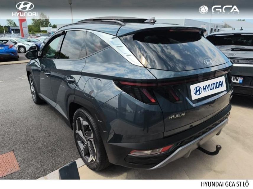 50000 : Hyundai Saint-Lô - GCA - HYUNDAI Tucson - Tucson - Teal Blue Métal - Transmission intégrale - Hybride rechargeable : Essence/Electrique