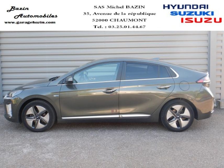52000 : Hyundai Chaumont - Garage Michel Bazin - HYUNDAI Ioniq - Ioniq - Amazon Grey Métal - Traction - Hybride : Essence/Electrique