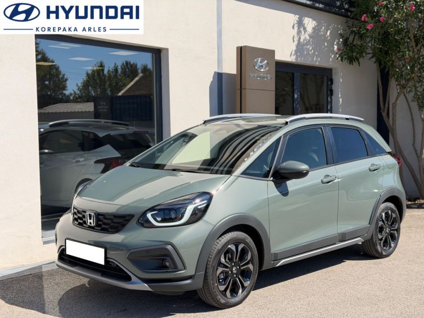 13200 : HYUNDAI Arles - Lexa Automobile - HONDA JAZZ CROSSTAR E:HEV Advance - JAZZ IV - Vert - Automate à fonct. Continu - Essence / Courant électrique