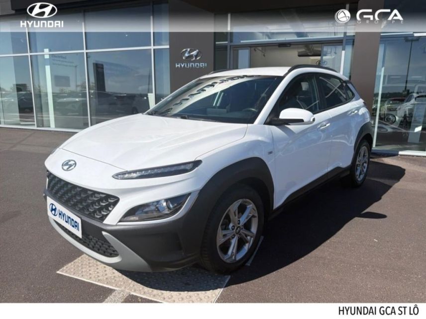 50000 : Hyundai Saint-Lô - GCA - HYUNDAI Kona - Kona - Atlas White - Traction - Essence/Micro-Hybride