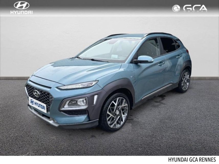 35510 : Hyundai Rennes - GCA - HYUNDAI Kona - Kona - Su8 ceramic blue - Traction - Hybride : Essence/Electrique