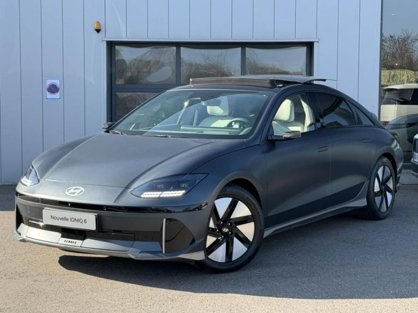 57685 : Hyundai Metz - Theobald Automobiles - HYUNDAI Ioniq 6 - Ioniq 6 - Nocturne Gray mat - Propulsion - Electrique