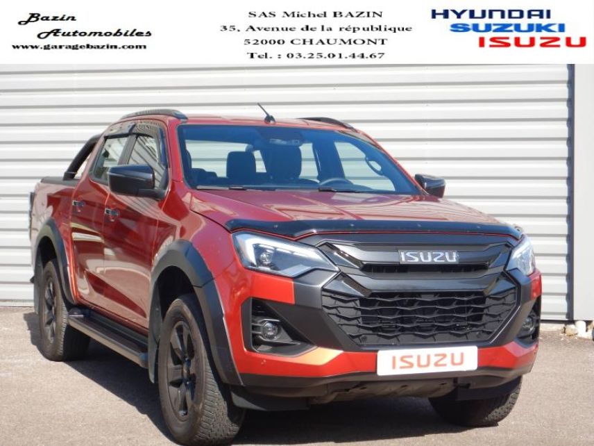 52000 : Hyundai Chaumont - Garage Michel Bazin - ISUZU D-Max - D-Max - Namibu Orange Mica - Transmission intégrale enclenc - Diesel