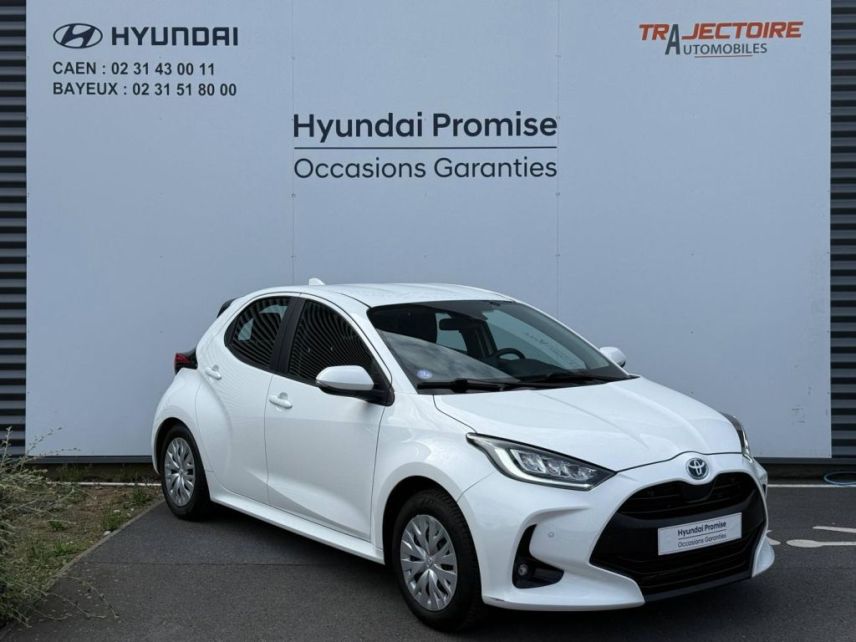 14100 : Hyundai Lisieux - Trajectoire Automobiles - TOYOTA Yaris - Yaris - Blanc - Traction - Hybride : Essence/Electrique