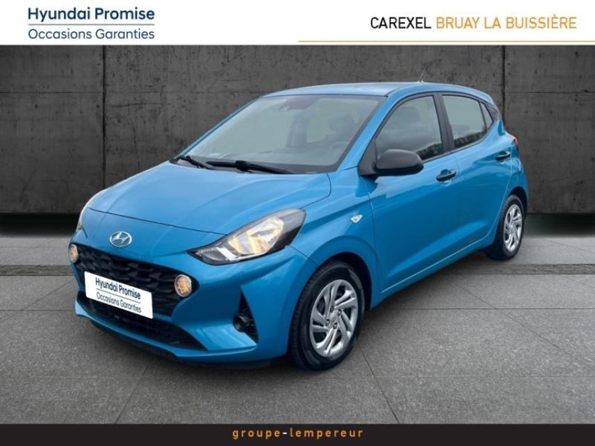 62700 : Hyundai Bruay-La-Buissière - Groupe Lempereur - HYUNDAI i10 - i10 - Aqua Turquoise Métal - Traction - Essence