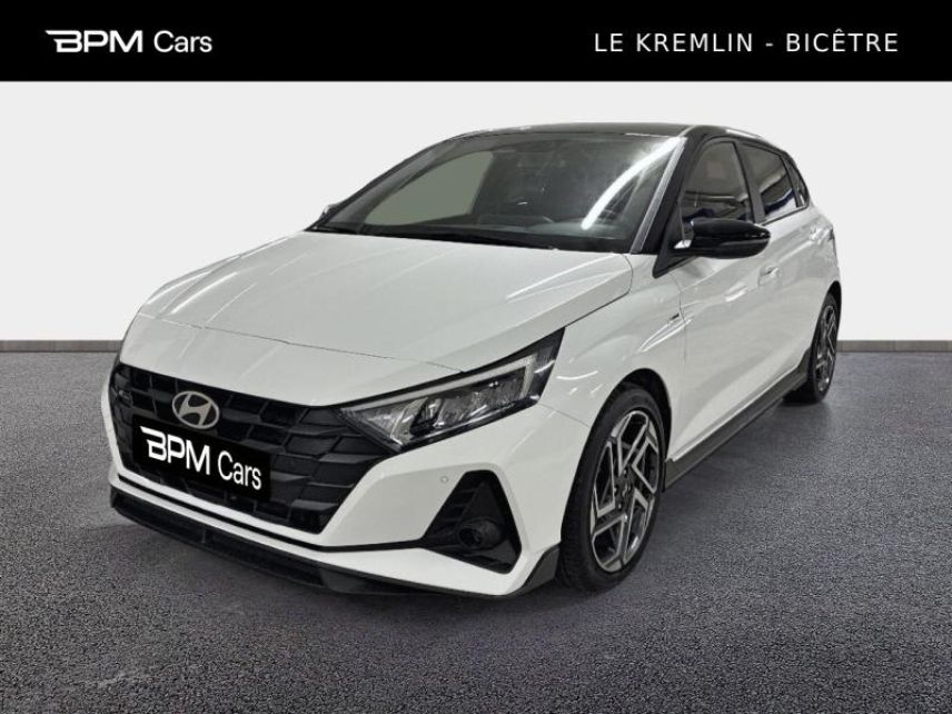94270 : Hyundai Kremlin-Bicêtre - BPM Cars - HYUNDAI i20 - i20 - Atlas White/Toit+rétros Black - Traction - Essence