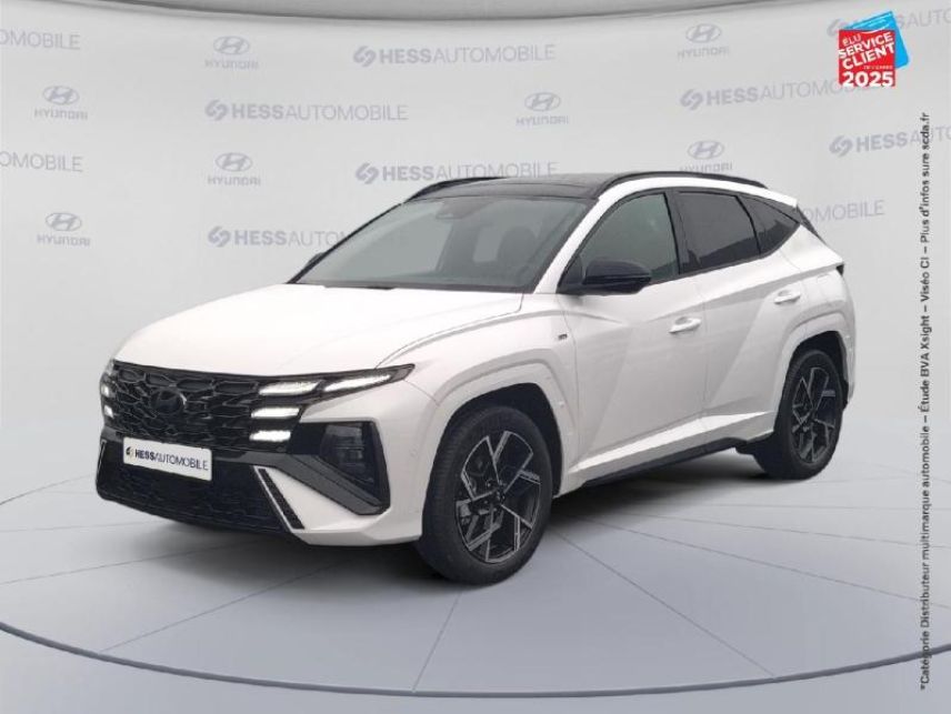 51100 : Hyundai Reims - HESS Automobile - HYUNDAI Tucson - Tucson - Serenity White Métal - Traction - Hybride : Essence/Electrique