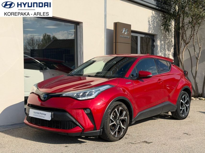 13200 : HYUNDAI Arles - Lexa Automobile - TOYOTA C-HR HYBRIDE MC19 Edition - C-HR - Rouge - Automate à fonct. Continu - Essence / Courant électrique