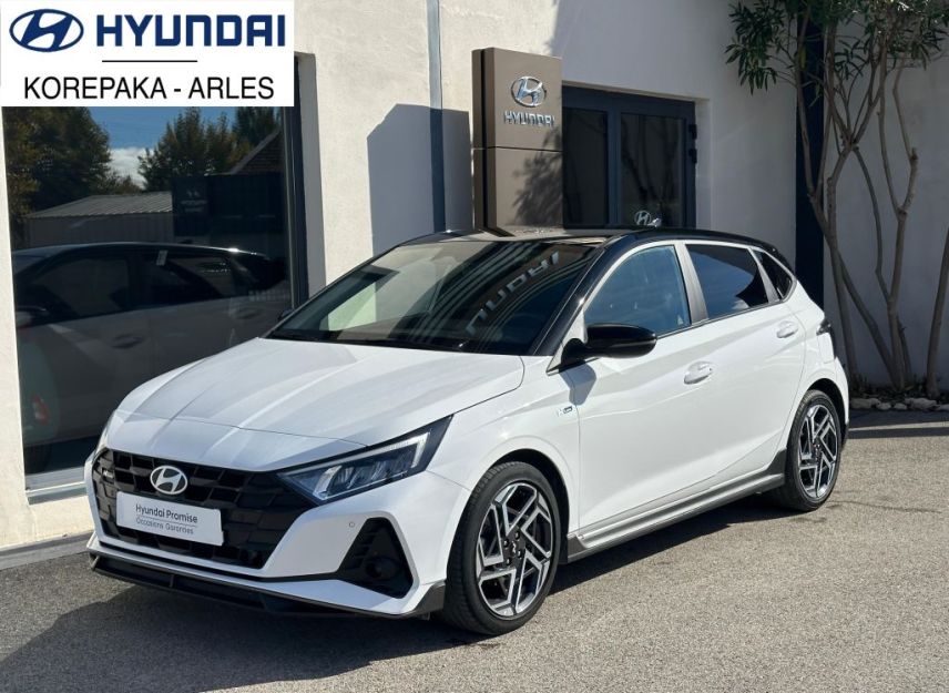13200 : HYUNDAI Arles - Lexa Automobile - HYUNDAI i20 N Line Creative - i20 III - Blanc - Automate sequentiel - Essence sans plomb