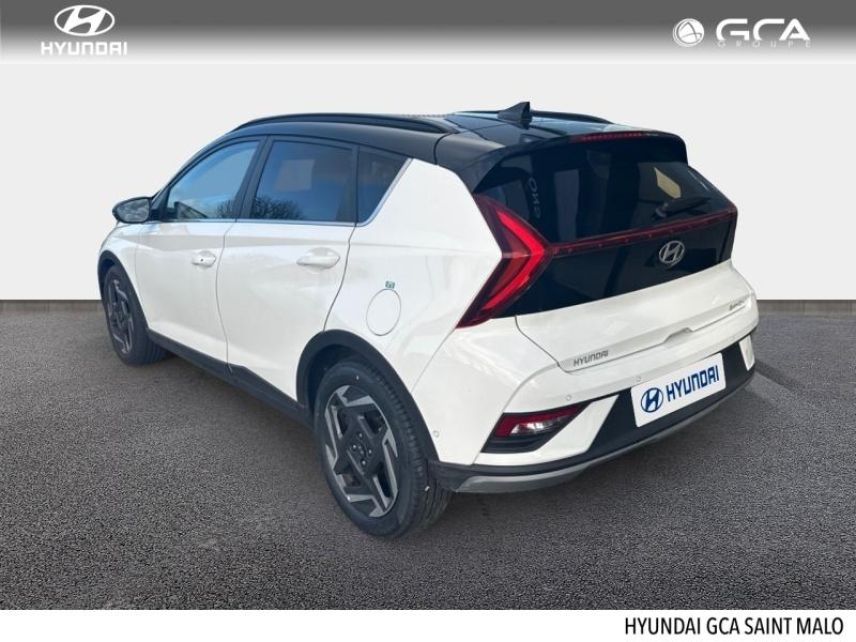 35400 : Hyundai Saint-Malo - GCA - HYUNDAI Bayon - Bayon - Atlas White Métal/Toit+rétros Black - Traction - Essence