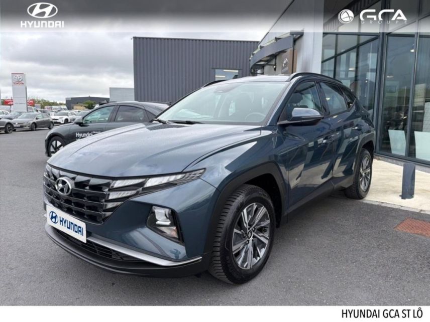 50000 : Hyundai Saint-Lô - GCA - HYUNDAI Tucson - Tucson - Teal Blue Métal - Traction - Hybride : Essence/Electrique