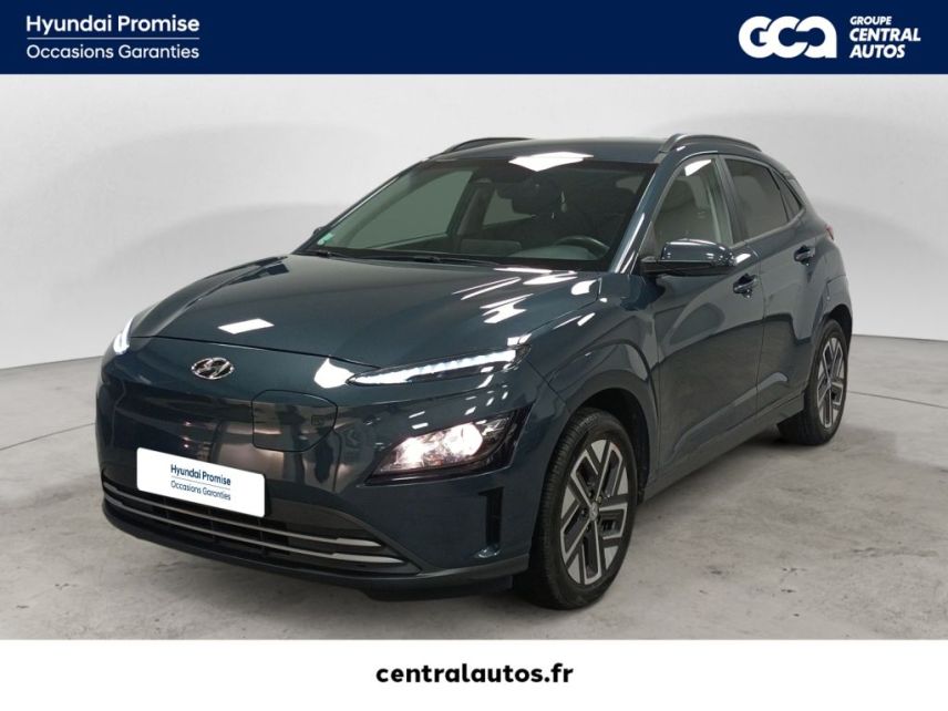 69190 : Hyundai Lyon Sud - Groupe Central Autos - HYUNDAI KONA ELECTRIC Intuitive - KONA ELECTRIQUE - Bleu - Automate à fonct. Continu - Courant électrique