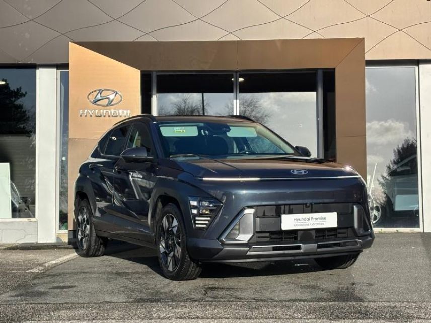 29000 : Hyundai Quimper - Iroise Automobiles - HYUNDAI Kona - Kona - Denim Blue perlé métallisé - Traction - Hybride : Essence/Electrique
