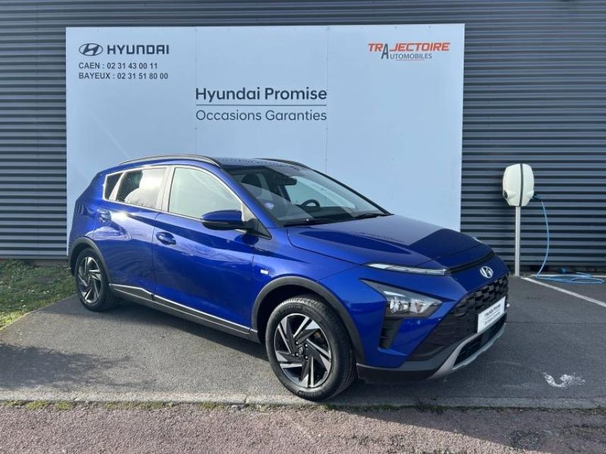 14100 : Hyundai Lisieux - Trajectoire Automobiles - HYUNDAI Bayon - Bayon - Intense Blue Métal - Traction - Essence/Micro-Hybride