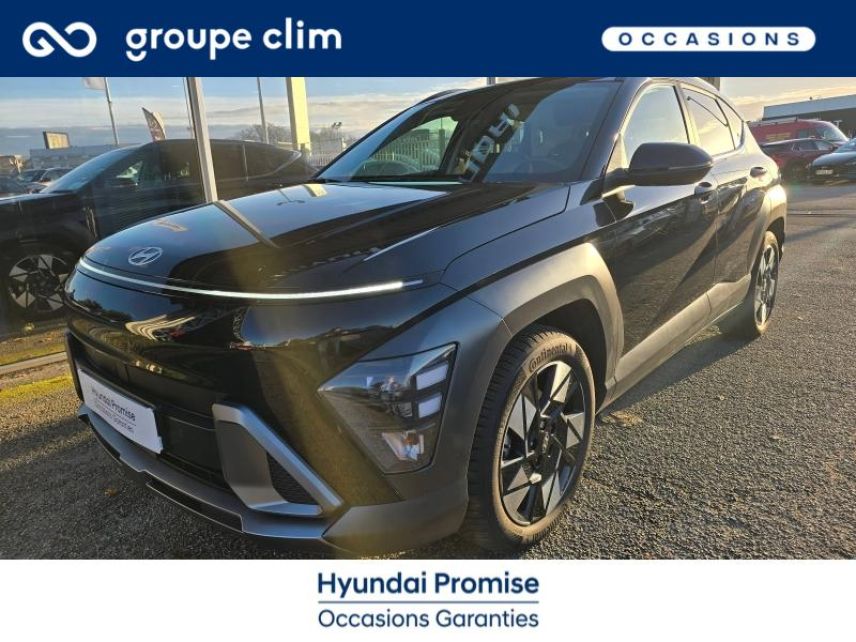 87280 : Hyundai Limoges - Motors Cars - HYUNDAI Kona - Kona - Abyss Black perlé métallisé - Traction - Hybride : Essence/Electrique