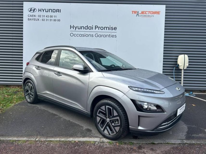 14100 : Hyundai Lisieux - Trajectoire Automobiles - HYUNDAI Kona - Kona - Shimmering Silver Métal - Traction - Electrique