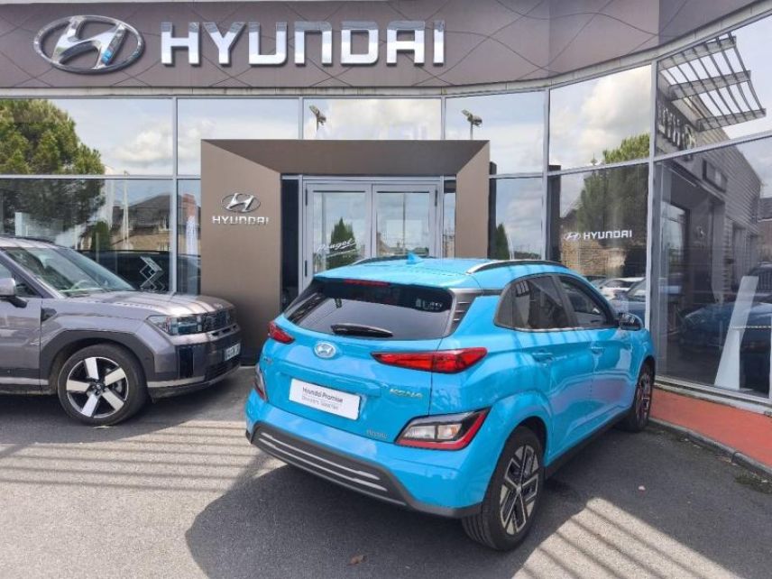 19100 : Hyundai Brive-la-Gaillarde - Garage Pouget - HYUNDAI Kona - Kona - Bleu - Traction - Electrique