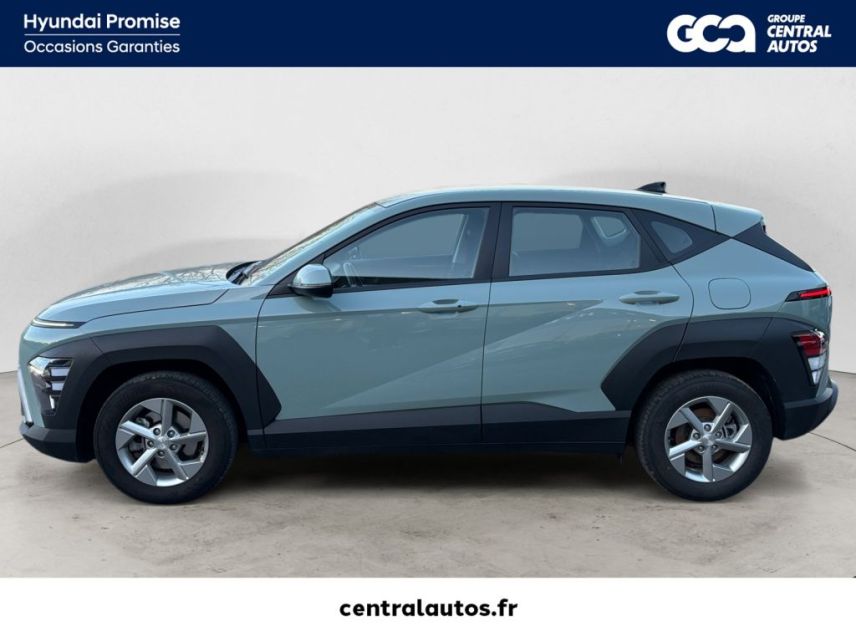 38300 : Hyundai Bourgoin-Jallieu - CENTRAL MOTOR LYON - HYUNDAI KONA Intuitive - KONA II - Vert - Automate sequentiel - Essence / Courant électrique