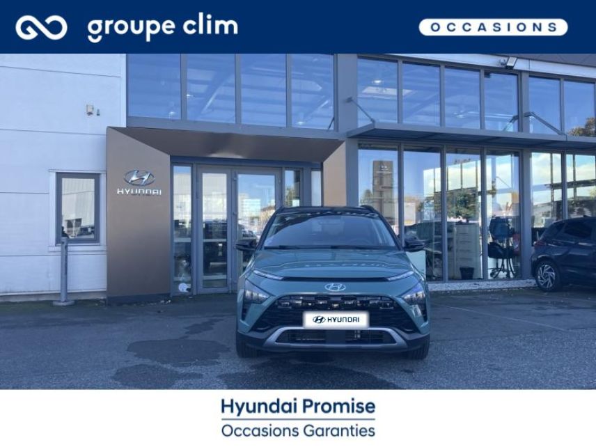 65000 : Hyundai Tarbes i-AUTO - HYUNDAI Bayon - Bayon - Mangrove Green Métal/Toit/rétros Black - Traction - Essence/Micro-Hybride