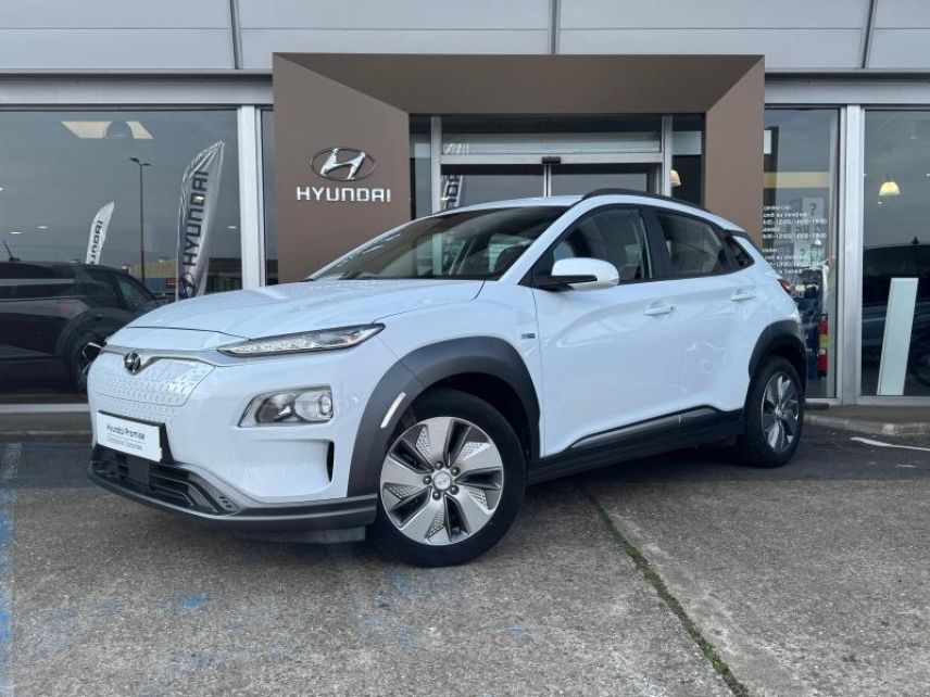 72100 : Hyundai Le Mans - GCH LE MANS - HYUNDAI Kona - Kona - Chalk White Métal - Traction - Electrique