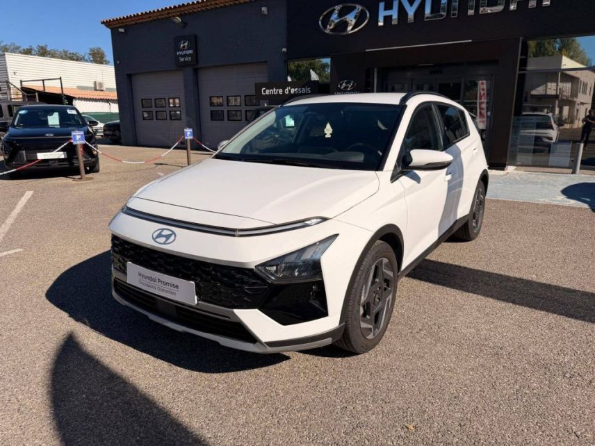 84120 : Hyundai PERTUIS - SA PEDINIELLI - HYUNDAI BAYON Creative - BAYON - Blanc - Automate sequentiel - Essence sans plomb