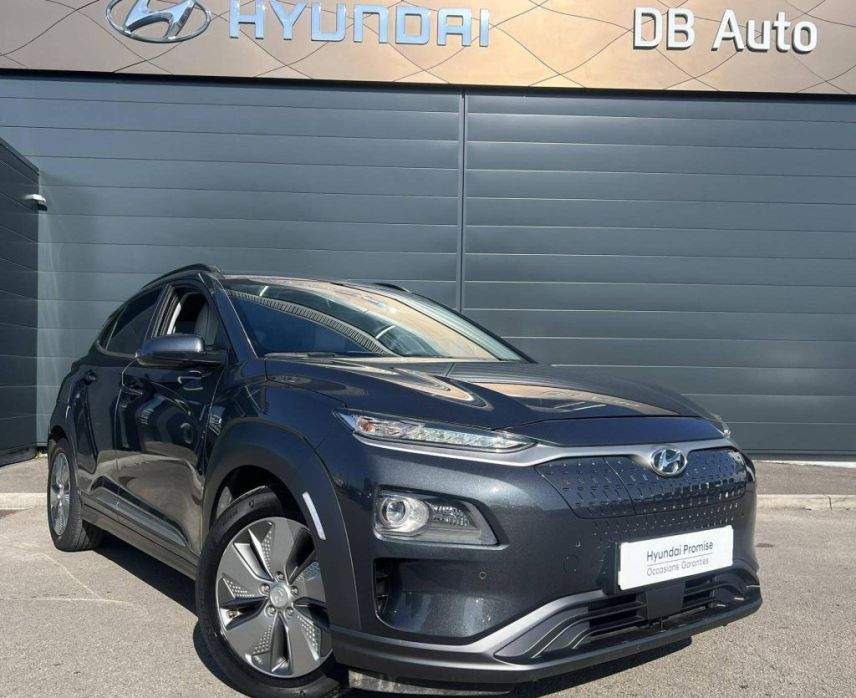 21300 : Hyundai Dijon - Privilège Automobiles - HYUNDAI KONA ELECTRIC Executive - KONA ELECTRIC (07/2018-12/2020) - GRIS FONCE - Automate à fonct. Continu - Courant électrique