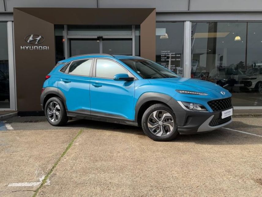 72100 : Hyundai Le Mans - GCA LE MANS - HYUNDAI Kona - Kona - Bleu - Traction - Hybride : Essence/Electrique