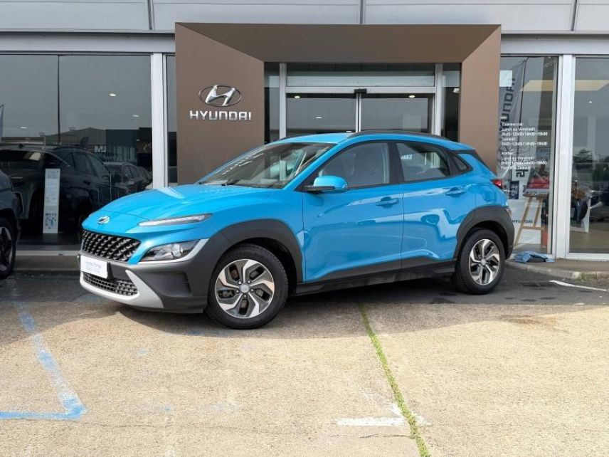72100 : Hyundai Le Mans - GCA LE MANS - HYUNDAI Kona - Kona - Bleu - Traction - Hybride : Essence/Electrique